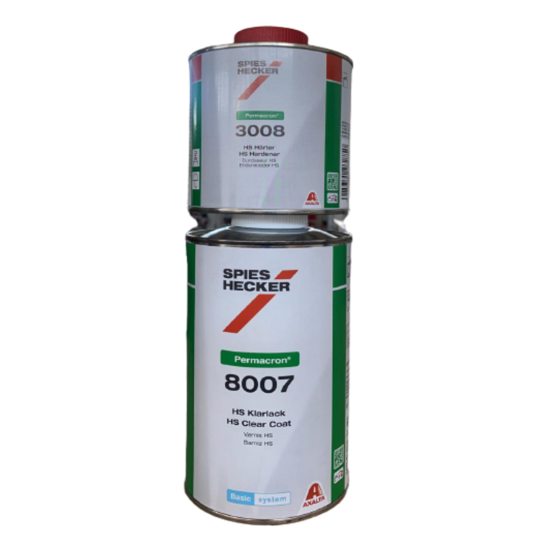 (8007/1+3008/0.5)- SPIES HECKER TRASPARENTE HS LT 1 + CATALIZZATORE LT 0.5