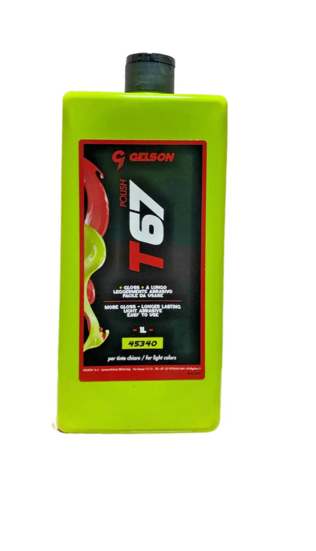(45340) GELSON T67 POLISH LEGGERMENTE ABRASIVO LT 1