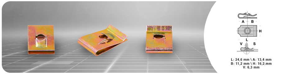 (0030)- MADREVITE IN METALLO 24.5x16.2 Pz 33