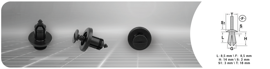 (0036) RIVETTO A PRESSIONE Pz 18