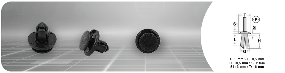 (0038) RIVETTO A PRESSIONE Pz 18