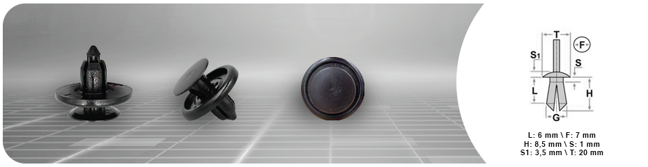 (0039) RIVETTO A PRESSIONE Pz 18