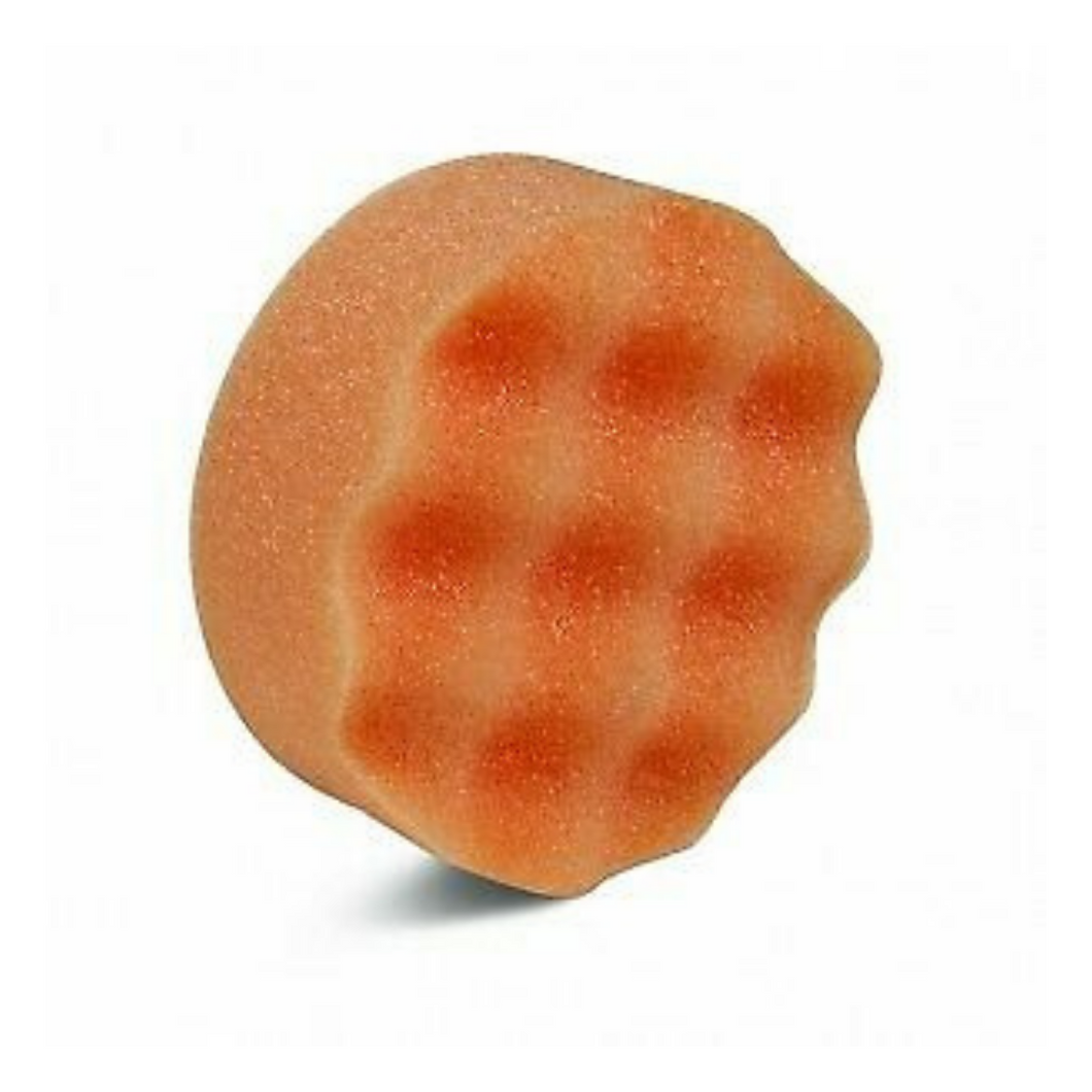 (21006)-TAMPONE PER LUCIDARE ARANCIO PS8 BUGNATO CON VELCRO