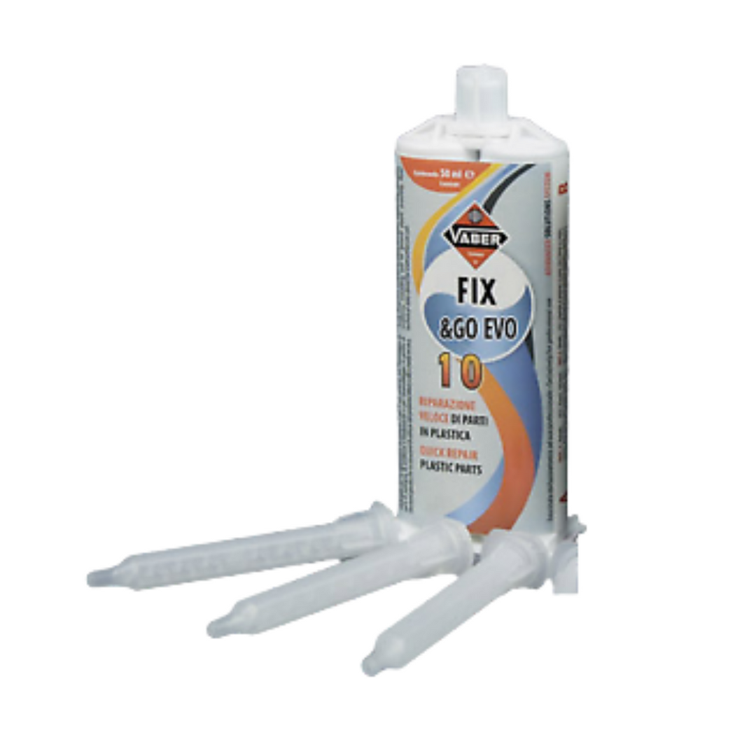 (VABFIX&GO)-ADESIVO BICOMPONENTE PER PLASTICHE ML 50