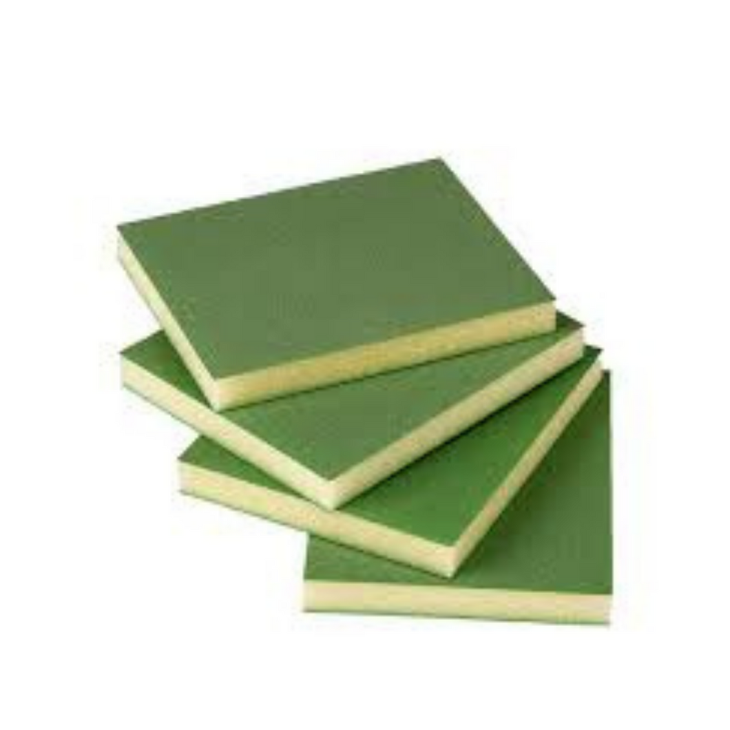 (41006)-SPUGNETTE VERDI ABRASIVE SUPERFINE P600/800 mm 120X100X13