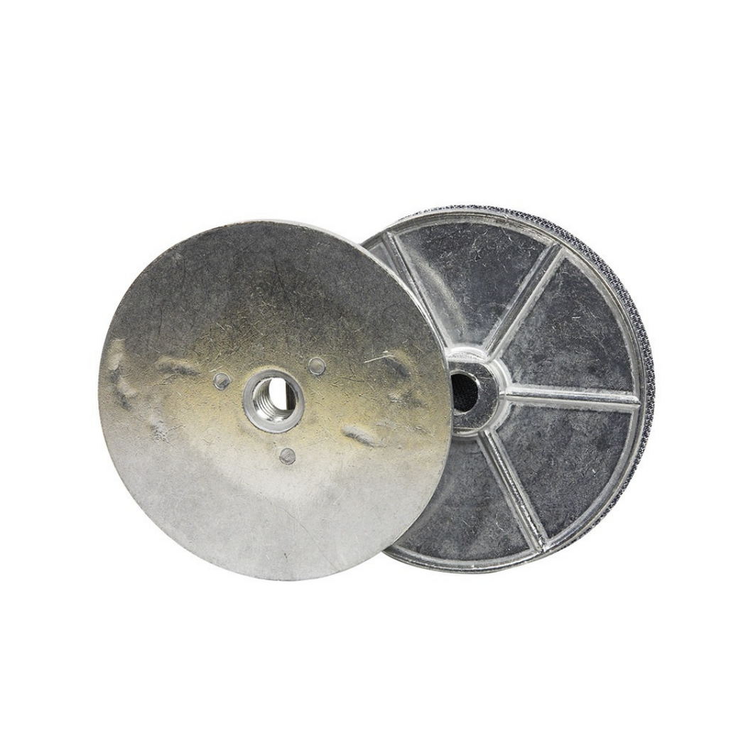 (52117)-FLANGIA IN ALLUMINIO PER TAMPONI DIAM. 150 mm