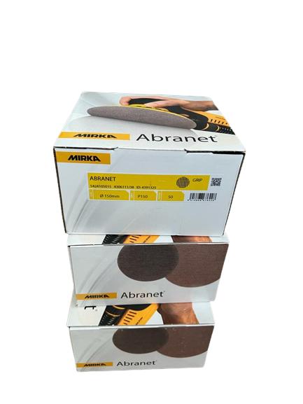 (MIR.5424105015)- ABRANET DISCHI mm 150 P150 CONF DS 50